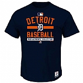 Detroit Tigers Majestic Big x26 Tall Collection Team Property WEM T-Shirt - Navy Blue,baseball caps,new era cap wholesale,wholesale hats